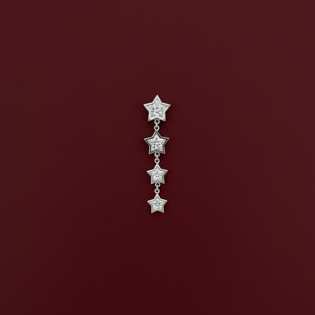 Lucky Star Drop Earrings